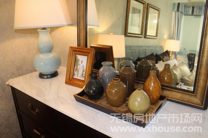 升级版115㎡样板间:主卧一角