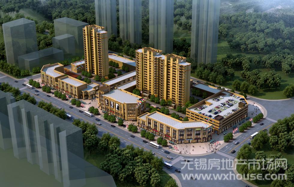 尚东区（三期）北鸟瞰图      