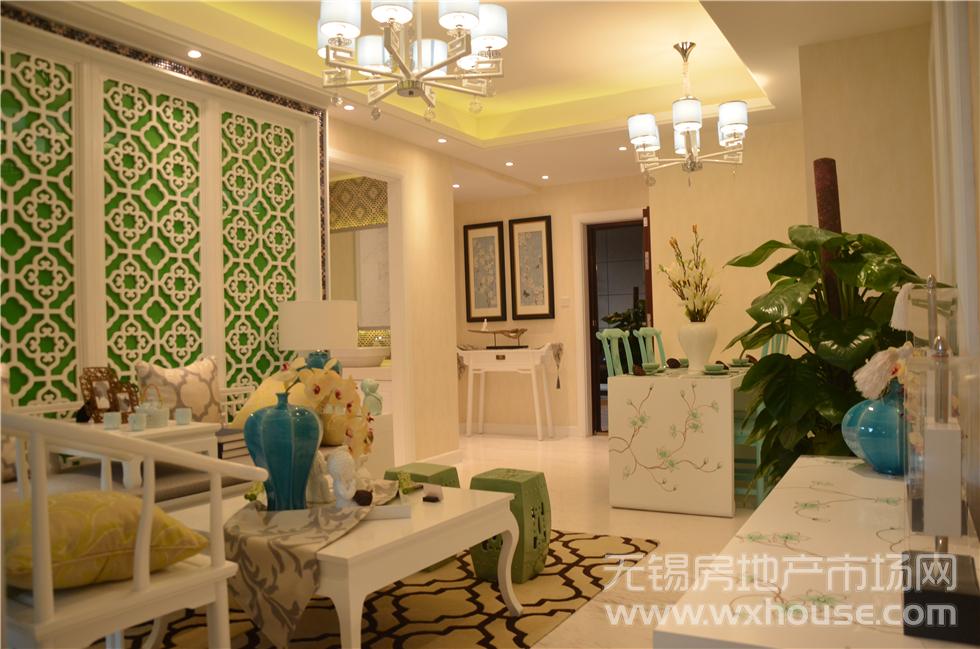 77㎡样板房客厅      