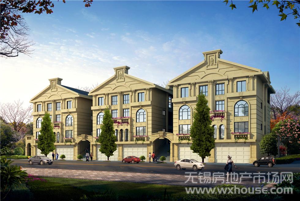 A区联排住宅B户型单体      