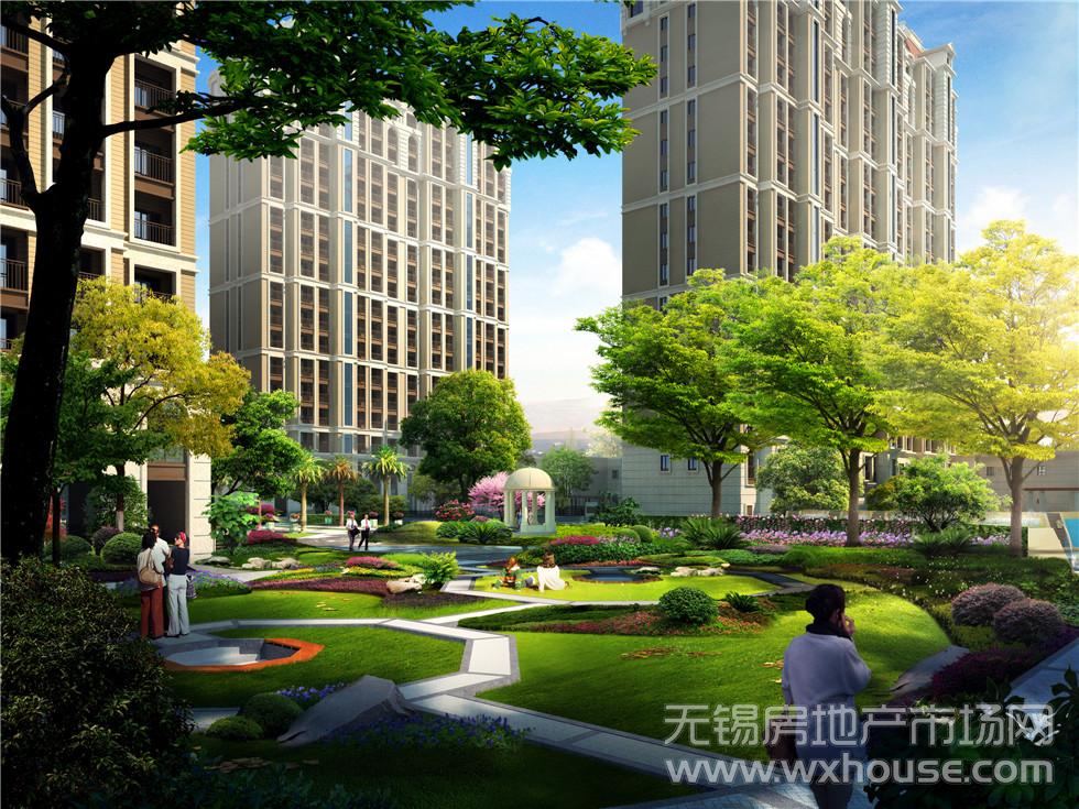 C区中庭节点下沉空间      