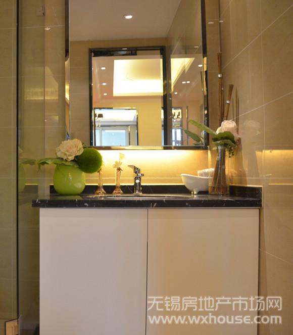 85㎡样板房卫生间      