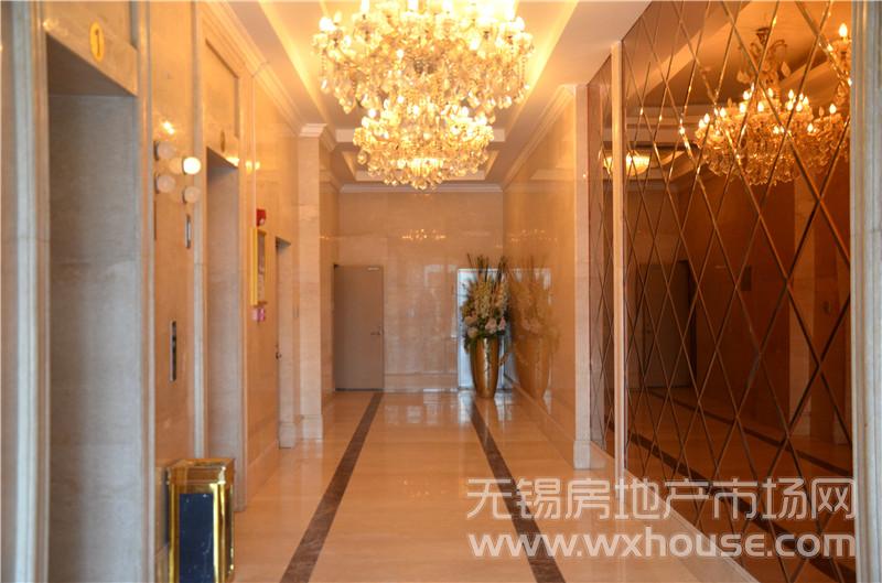 300平米样板间:电梯厅