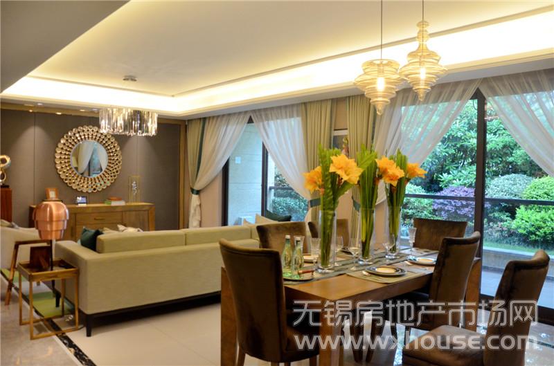 172㎡样板间餐客厅