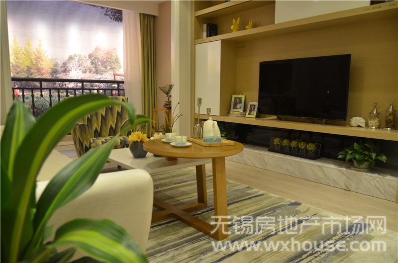 77㎡样板间 客厅