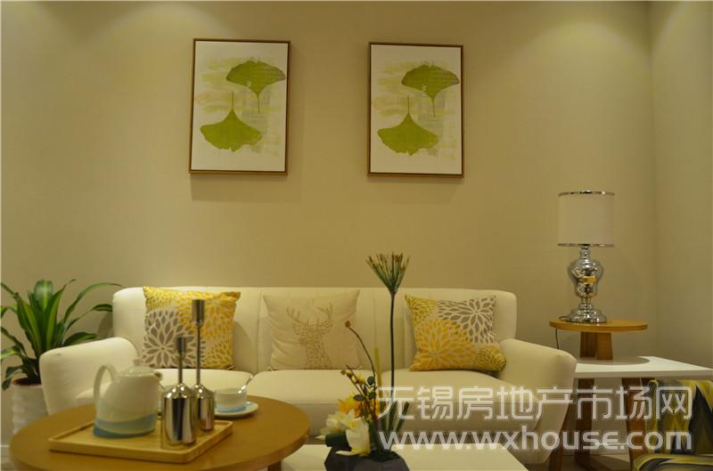 77㎡样板间 客厅