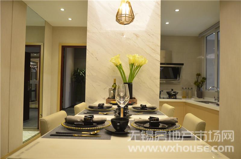89㎡ 样板间 餐厅
