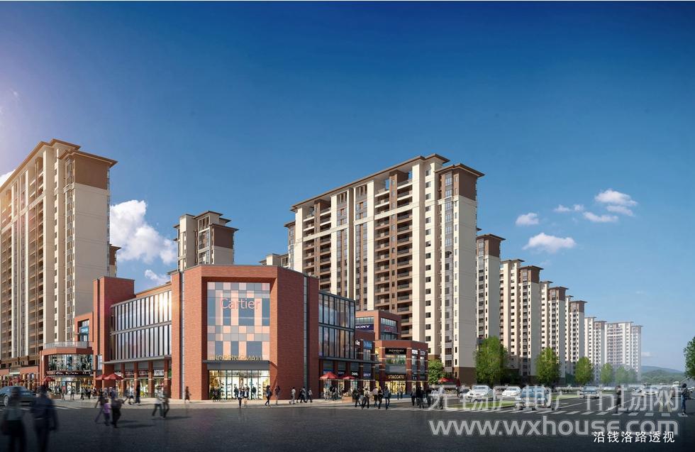沿钱洛路透视图      
