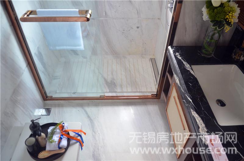 135㎡C户型样板间主卧卫生间      