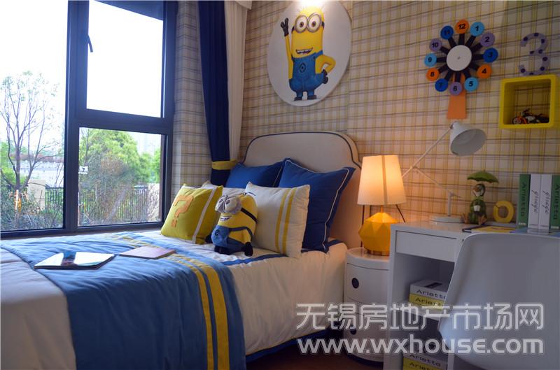 115㎡B户型样板间儿童房      