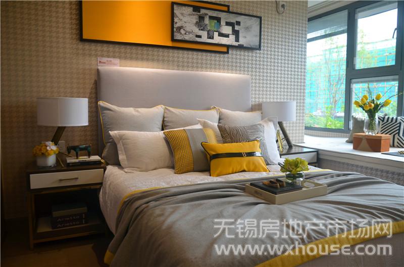 115㎡B户型样板间主卧      