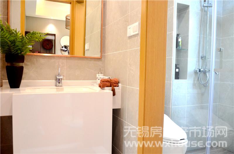95㎡样板间卫生间      