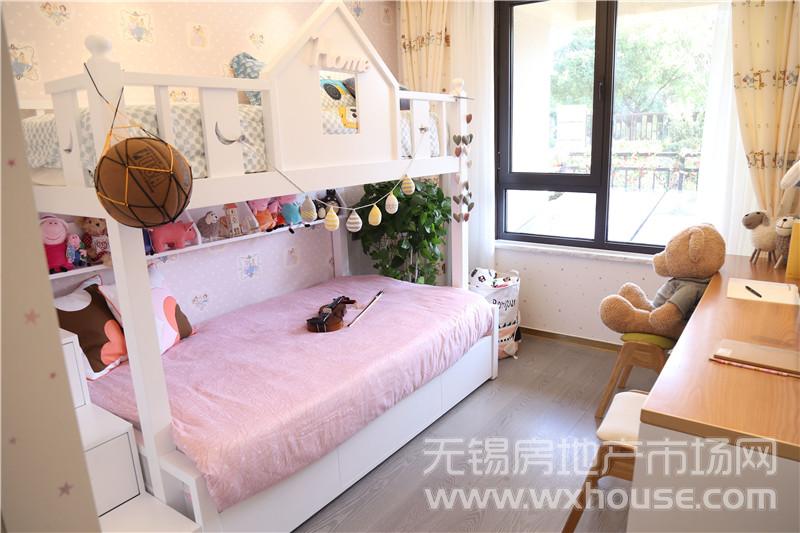 洋房118㎡样板间南向儿童房      