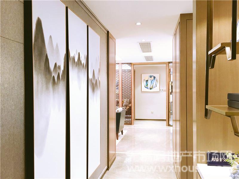 10#141㎡E-1户型样板间玄关      