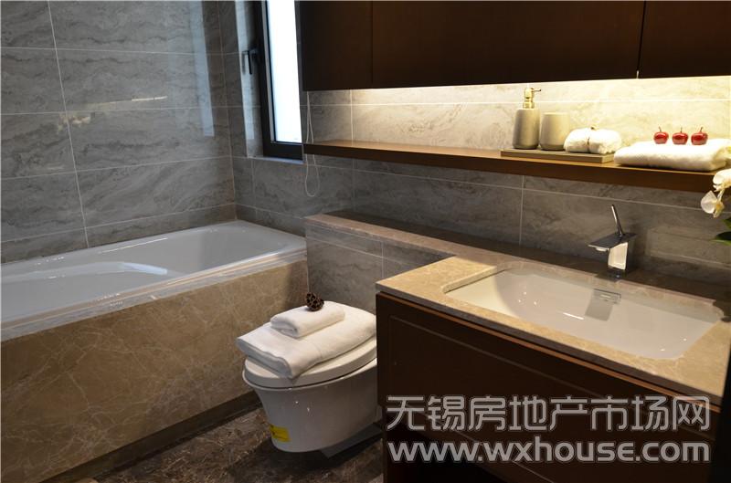 洋房122㎡樾熙户型样板间主卫      