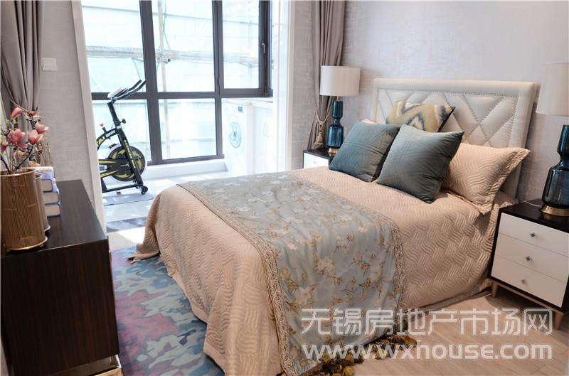 83㎡样板间卧室      