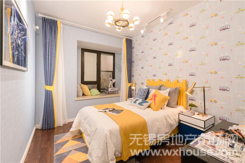 92㎡户型样板间儿童房      