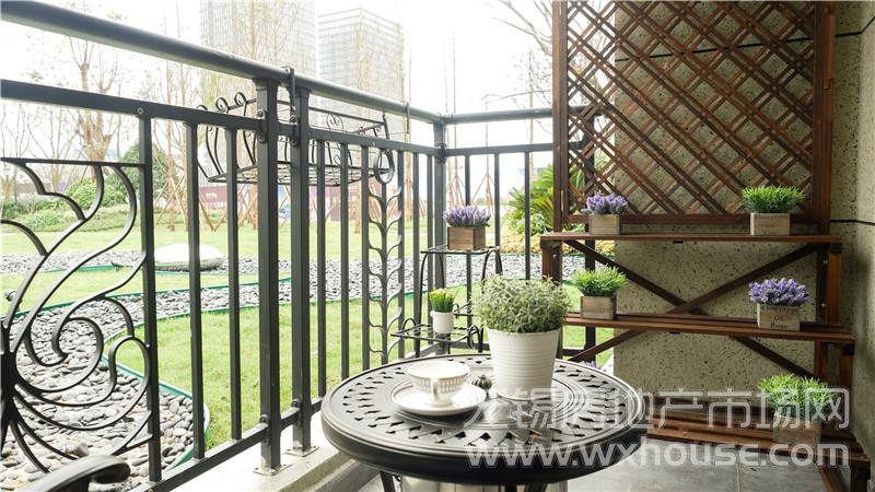 117㎡样板间阳台      