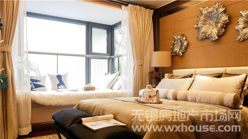 117㎡样板间主卧      