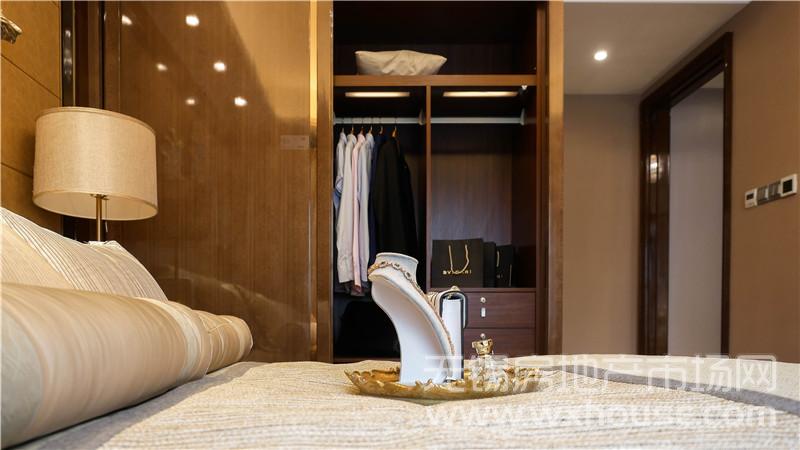 117㎡样板间主卧      