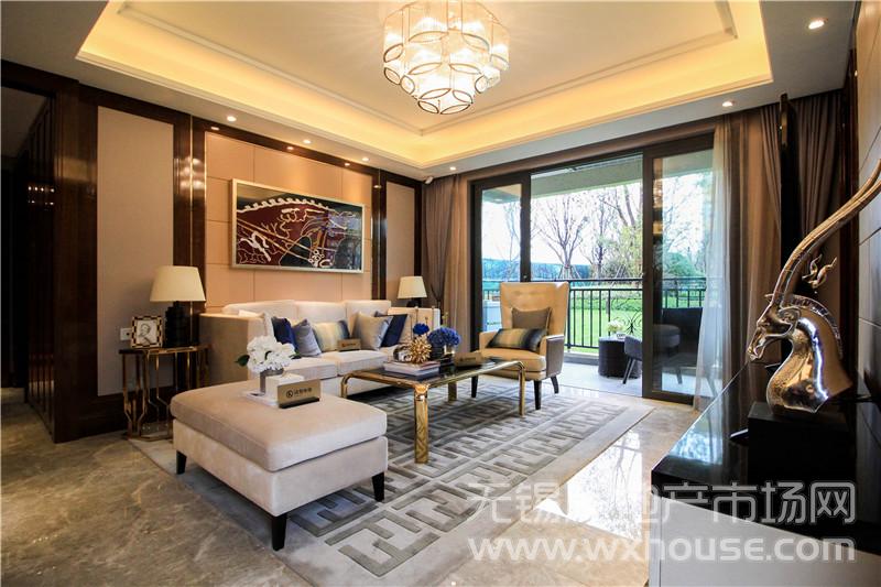 152㎡样板间客厅      