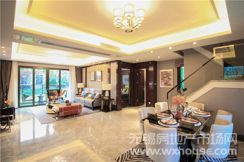 171㎡样板间餐客厅      