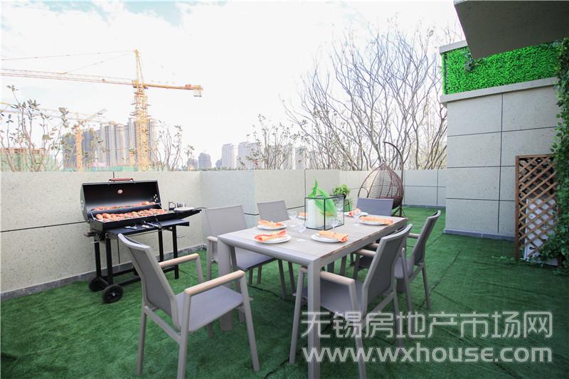 171㎡样板间露台      