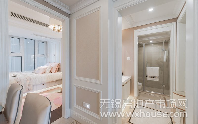 89㎡样板间卧室