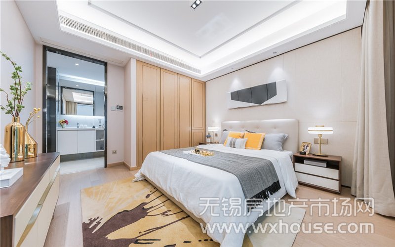 96㎡户型样板间卧室