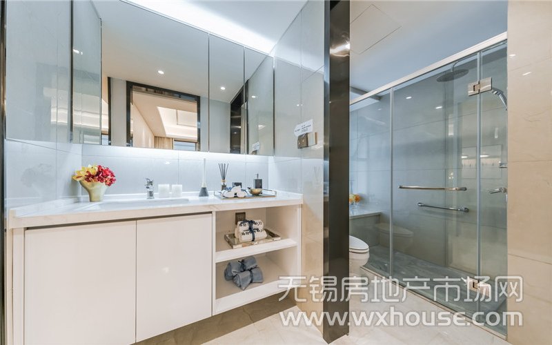 96㎡户型样板间卫生间