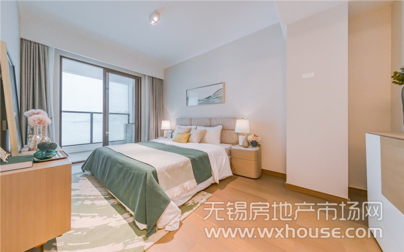 137㎡户型样板间卧室