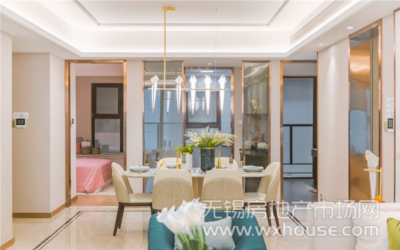 137㎡户型样板间餐厅