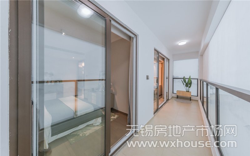 137㎡户型样板间阳台