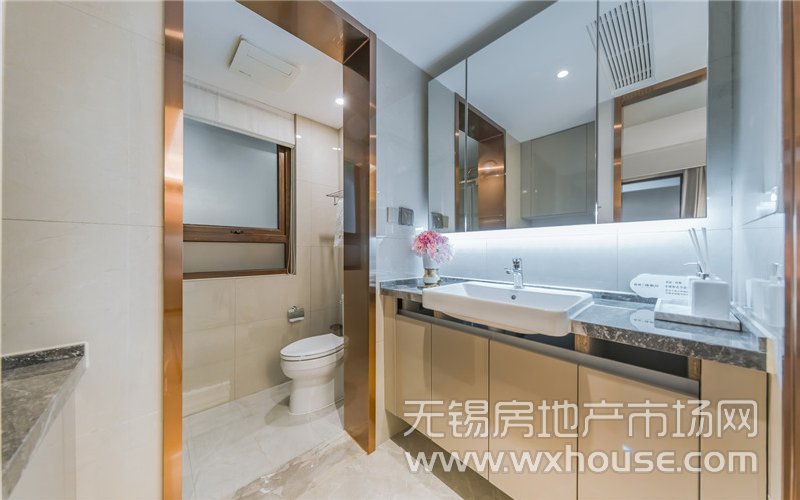 137㎡户型样板间卫生间