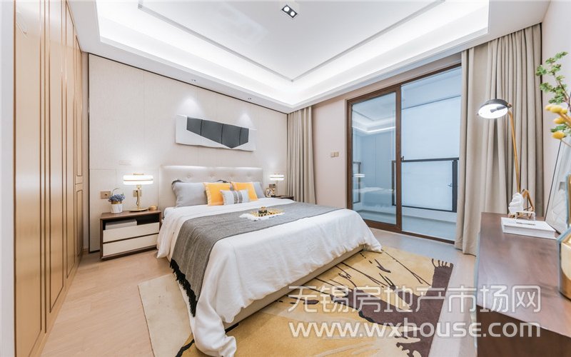 96㎡户型样板间卧室