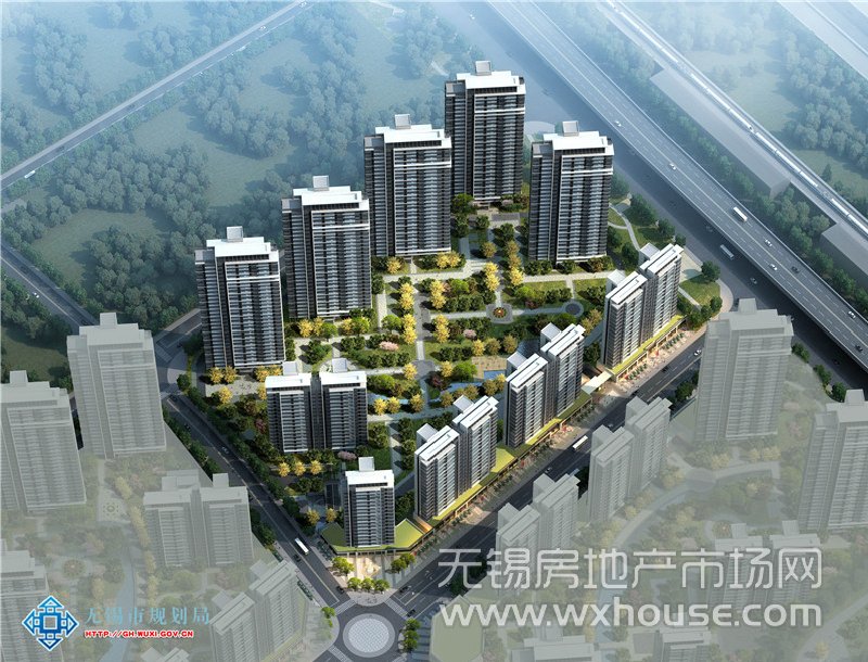 C地块鸟瞰图