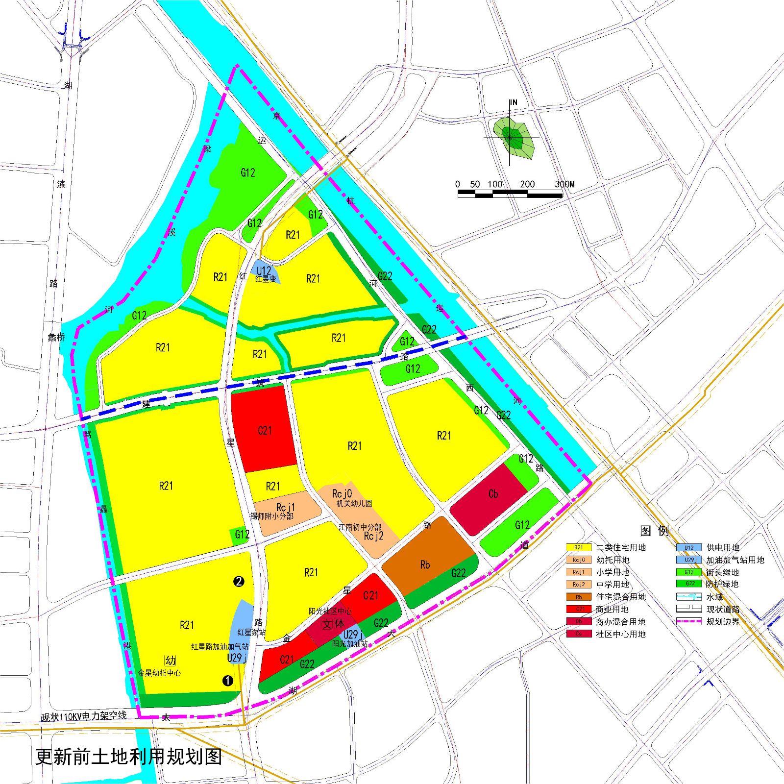 无锡市中心城区控制性详细规划城中-南长-金星-阳光管理单元动态更新