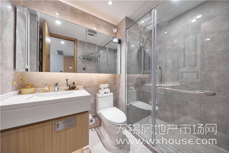 128㎡户型样板间卫生间