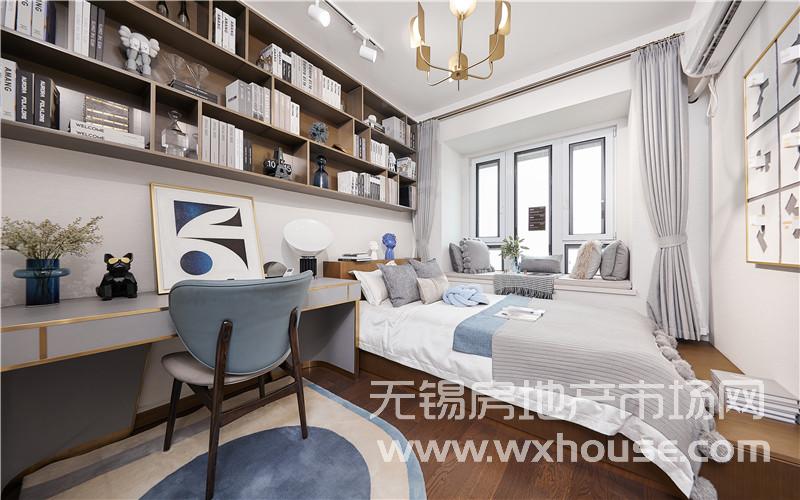 148㎡户型样板间卧室