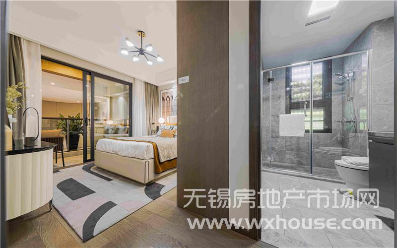 118㎡户型样板间卧室