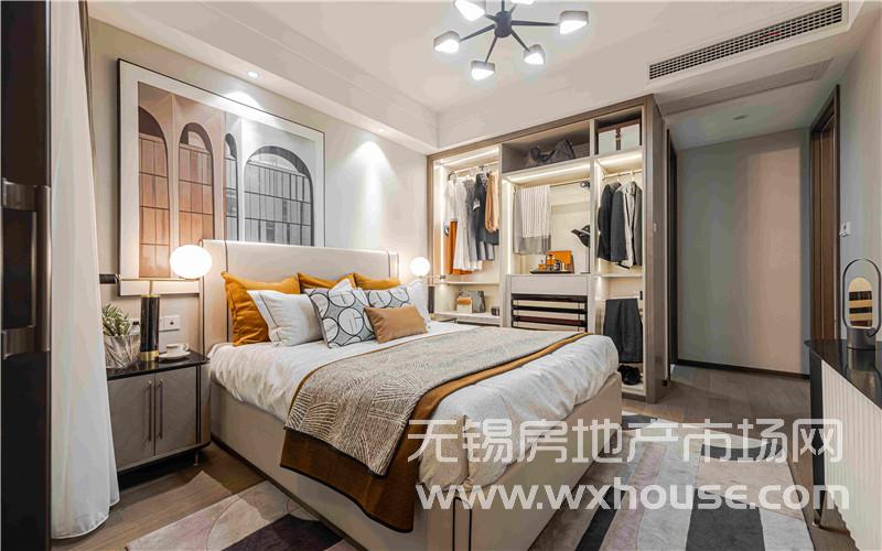 118㎡户型样板间卧室