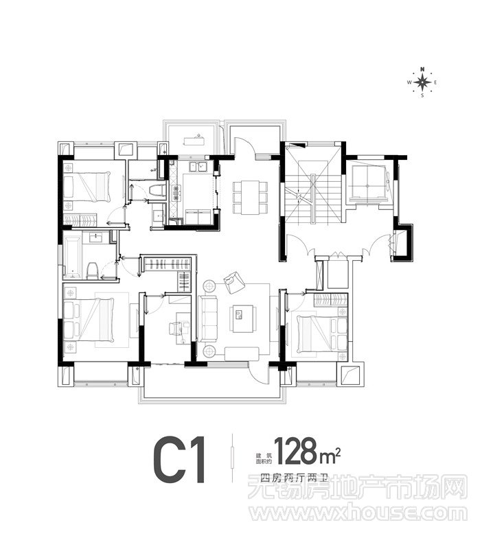 C1户型