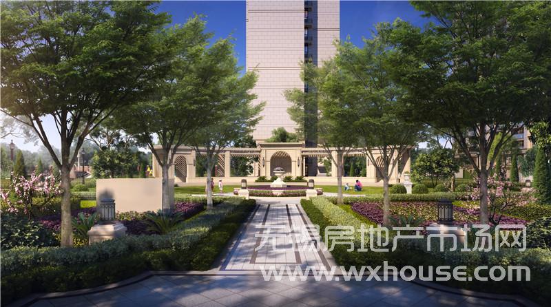 中轴景观效果图