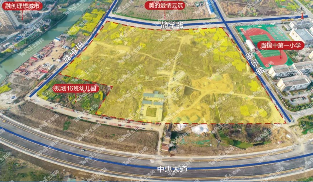 【探地】惠山新城又添生力军，张村4号地块挂牌，起始楼面价13000元/㎡