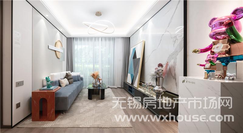 89㎡样板间客厅