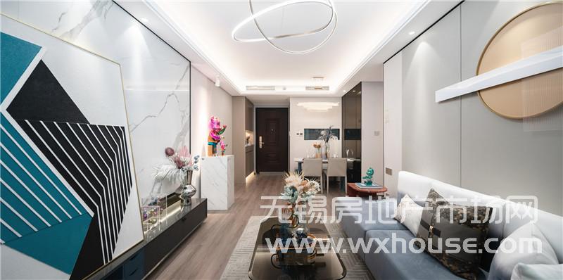 89㎡样板间客厅