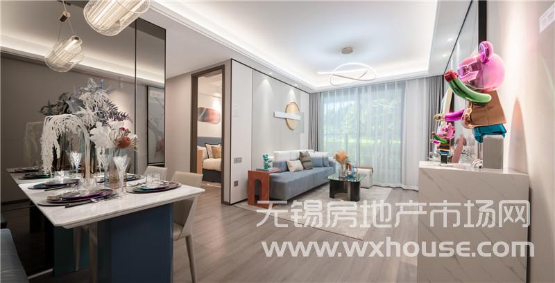 89㎡样板间客厅