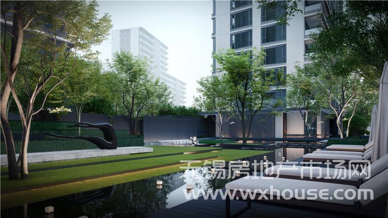 静水庭院景观效果图