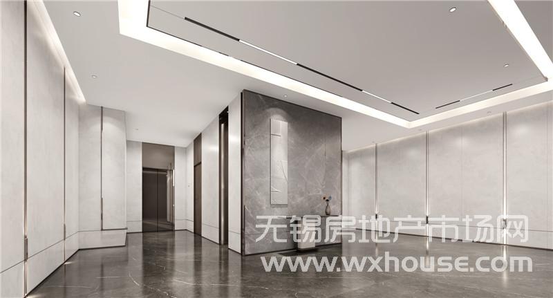 精装入户大堂效果图