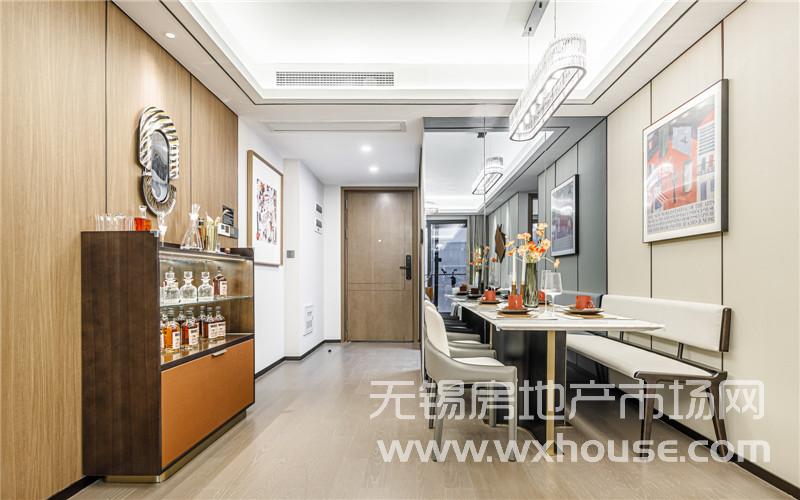 99㎡户型样板间餐厅